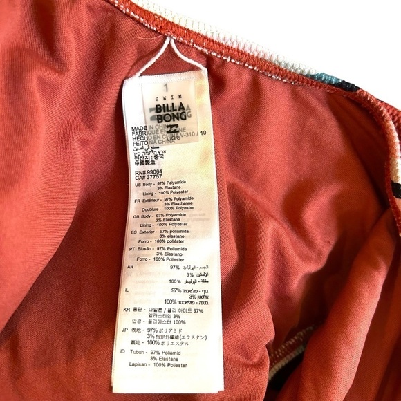 Billabong Easy Daze Swimsuit- Lace Up Stripe Swimsuit - Picture 11 of 14